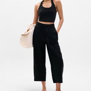NWOT Athleta black linen pants